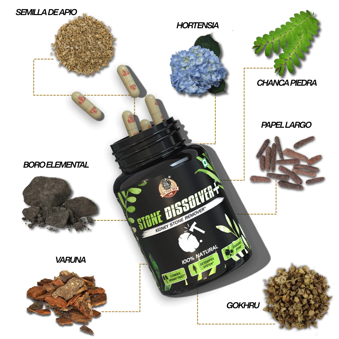 STONE DISSOLVER – La Fórmula Natural Que Disuelve Cálculos Renales y Vesiculares 🌿