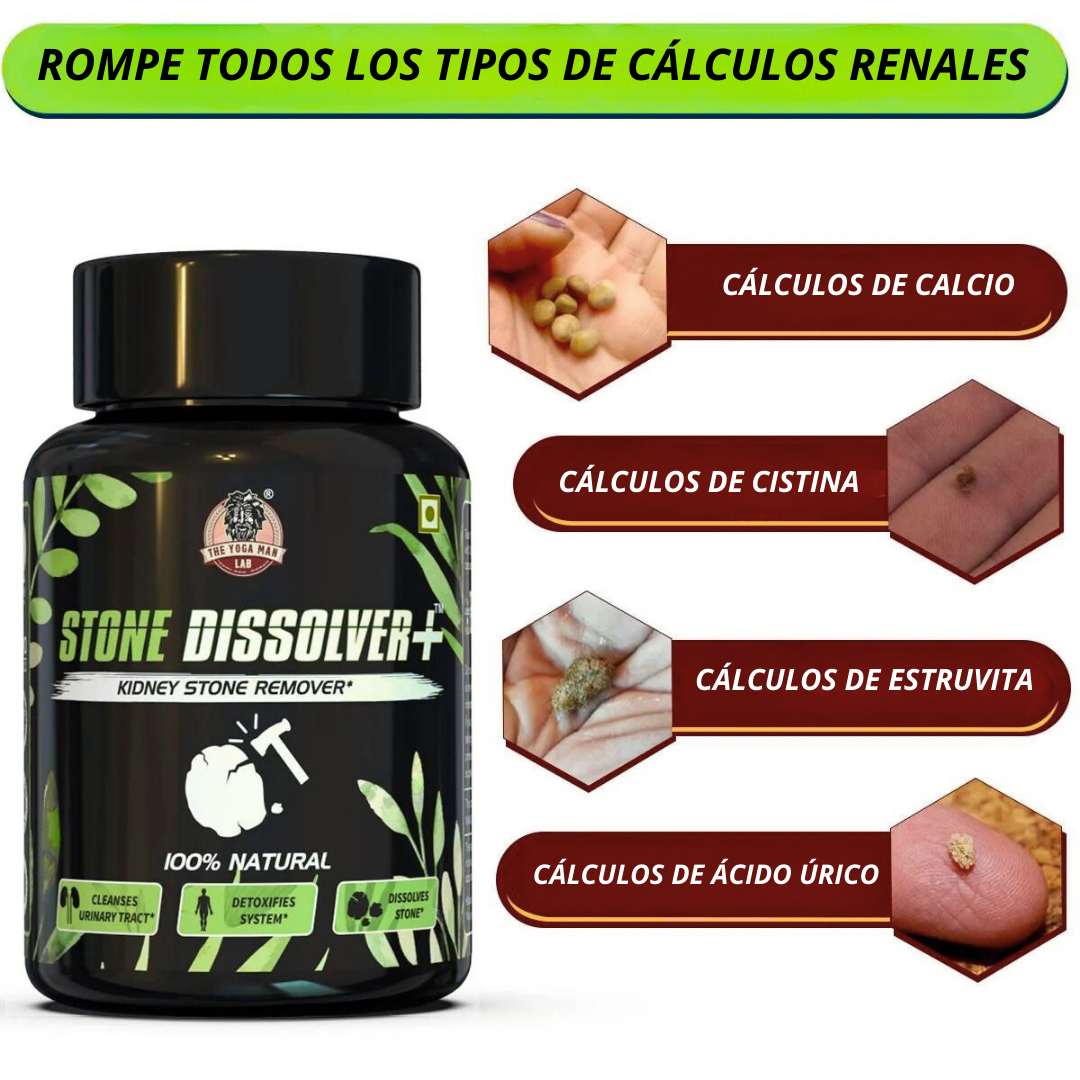 STONE DISSOLVER – La Fórmula Natural Que Disuelve Cálculos Renales y Vesiculares 🌿