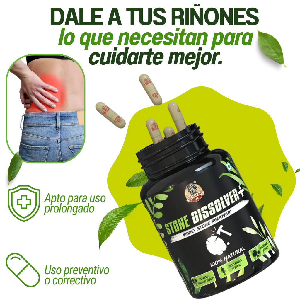 STONE DISSOLVER – La Fórmula Natural Que Disuelve Cálculos Renales y Vesiculares 🌿
