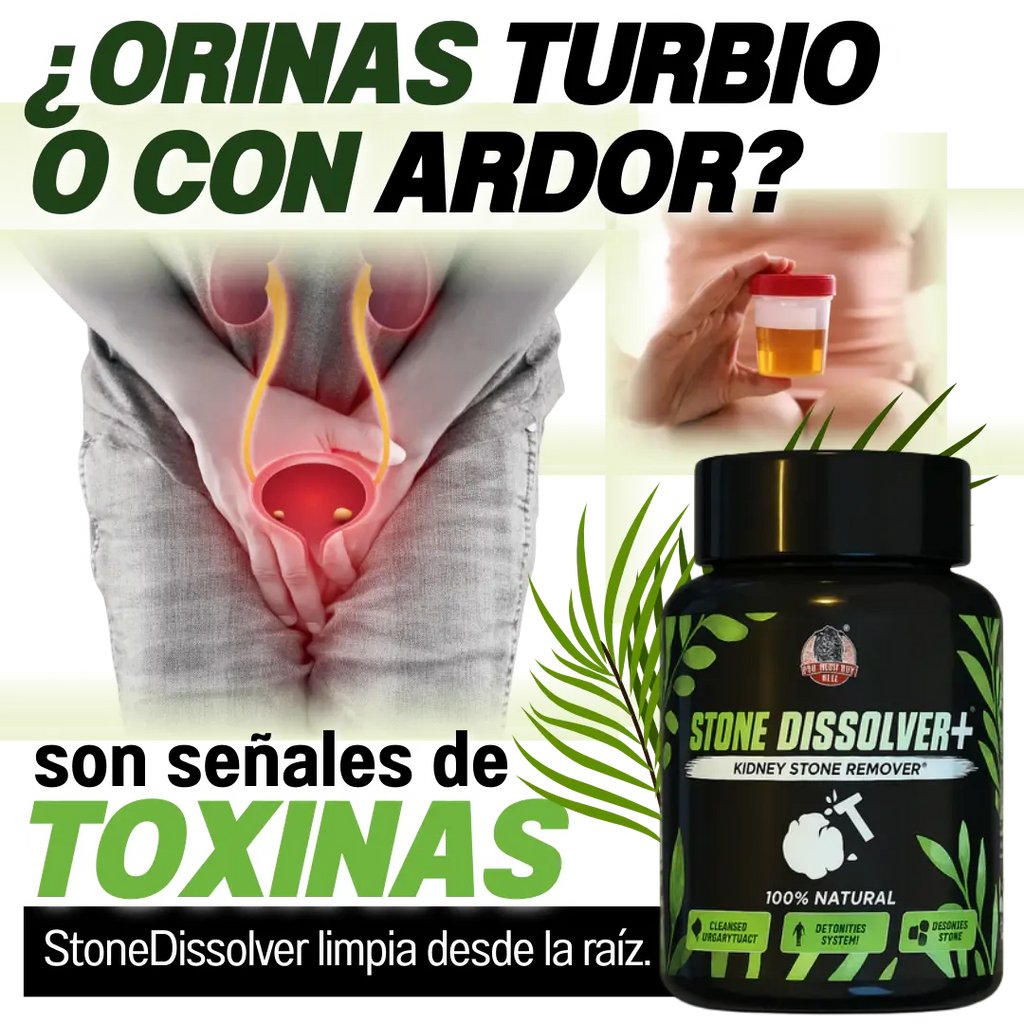 STONE DISSOLVER – La Fórmula Natural Que Disuelve Cálculos Renales y Vesiculares 🌿